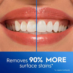 Crest 3D White Advanced Glamorous Teeth Whitening Toothpaste 3.3oz/3pk - Imperfect Box