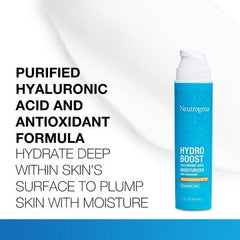 Neutrogena Hydro Boost Hyaluronic Acid Facial Moisturizer to Hydrate & Soothe Dry Skin SPF 50 1.7 fl oz - Missing Box