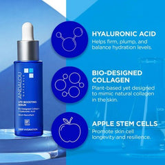 Andalou Naturals Deep Hydration Life Boosting Face Serum 1 fl oz - New