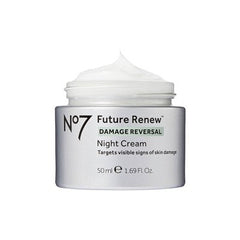 No7 Future Renew Regenerierende Nachtcreme für das Gesicht 50 ml – Beschädigte Verpackung