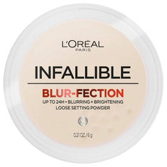 L'Oreal Paris Infallible Blur-fection Loose Pwdr Translucent Light 0.21oz - New