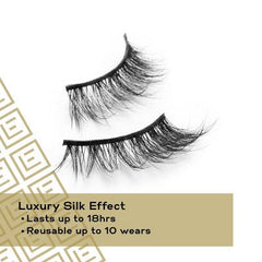 Eylure Faux Mink Royal False Eyelashes 4ct - New