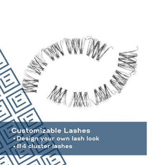 Eylure Volume & Curl Clusters False Eyelashes 84ct - Imperfect Box