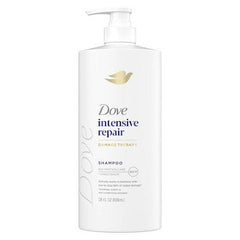 Dove Beauty Intensive Repair Hair Shampoo Pump with Glutamic Amino Serum & Bio-Protein Care 28 fl oz - New
