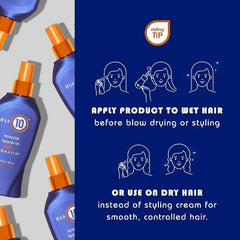 Après-shampoing sans rinçage miracle It's a 10 + kératine 10 fl oz - Neuf