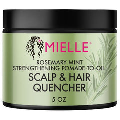 Mielle Organics Rosemary Mint Hair Pomade to Oil Hair & Scalp Quencher 5oz - Imperfect Container