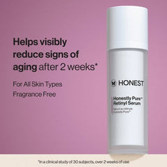 Sérum Honest Beauty Honestly Pure au rétinyl linoléate, 1.0 fl oz - Boîte imparfaite