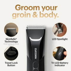 Coffret cadeau d'essentiels MANSCAPED The Lawn Mower 4.0 Pro - Boîte imparfaite