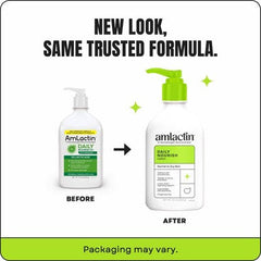 AmLactin Daily Moisturizing Body Lotion Bottle with Pump 14.1oz - NEW