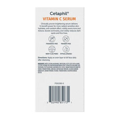 Cetaphil Brightening Vitamin C Face Serum 1fl oz - New