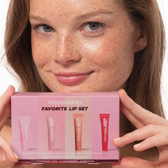 Vitamasques Stocking Stuffer Favorite Lip Gift Set 4ct - New