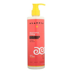 Shampooing-crème activateur de boucles Beautiful Curls d'Alaffia, beurre de karité non raffiné, 12 oz - Emballage imparfait