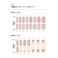 Ongles en gel Gem Line Coco Tweed Ohora 30ct - Neuf