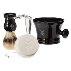 Coffret cadeau de rasage haut de gamme Van der Hagen, 4 pièces - Boîte imparfaite