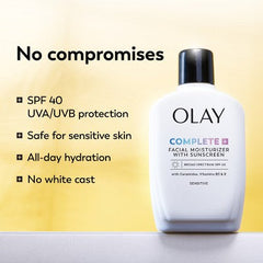 Olay Complete Plus Face Lotion with Sunscreen SPF 40 6 fl oz - Imperfect Box