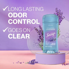 Secret Fresh Clear Gel Deodorant Entspannender Lavendel 73g/2er-Pack – Beschädigte Verpackung