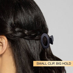 scunci Diverse Modelle Krallenclips Mattschwarz Alle Haare 3er-Pack – Beschädigte Verpackung