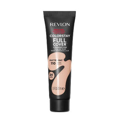 Revlon ColorStay Full Cover Matte Foundation 110 Ivory 1 fl oz - New