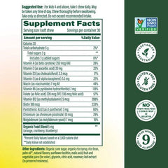 MegaFood Kids Multivitamin Grape 30ct - New
