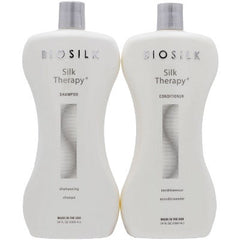 Biosilk Therapy Shampoo Conditioner 68 fl oz/2pc - Imperfect Container