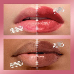 Maybelline Lifter Gloss Lifter Plump Lip Plumper Gloss with Maxi-Lip 001 Blush Blaze 0.18 fl oz - New