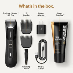 Coffret cadeau d'essentiels MANSCAPED The Lawn Mower 4.0 Pro - Boîte imparfaite