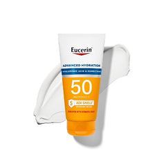 Eucerin Advanced Hydration Sunscreen Lotion SPF 50 5 fl oz - Imperfect Container
