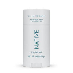 Native Deodorant für Damen & Herren Kaschmir & Regen 75g - Behälter mit Schönheitsfehlern