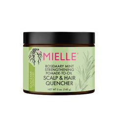 Mielle Organics Rosemary Mint Hair Pomade to Oil Hair & Scalp Quencher 5oz - Imperfect Container