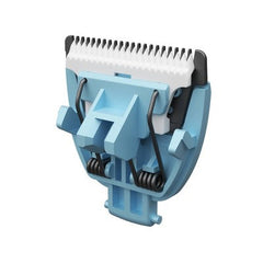 Recortadora Slimmer Trimmer de Meridian de precisión para vello púbico y corporal, con cuchilla cerámica, cuchilla de repuesto individual azul cielo - Nueva