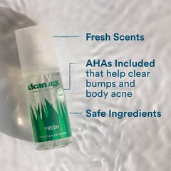 Clean Age Fresh AHA Deodorant + Bodyspray für Teenager 118 ml - Neu