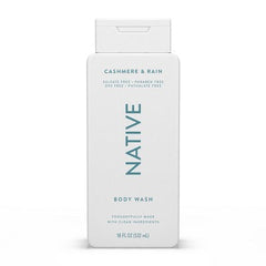 Gel douche Native Cashmere & Rain sans sulfates 18 fl oz - Contenant imparfait
