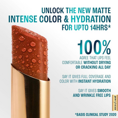Lakme 9to5 Hya Matte Lipstick - Magenta Morning