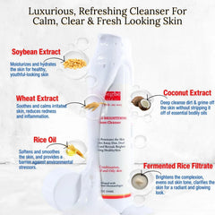 Advanced Brightening Gel Foam Cleanser | Rice Extract [BACK IN STOCK 9/13]