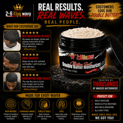 🔥Pre Order 🔥Double Butter Hair Moisturizer for Dry, Coarse Hair