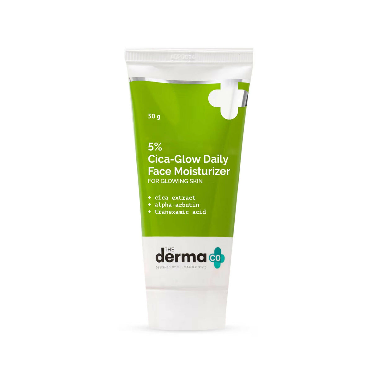 Hydratant Cica-Glow 5 % The Derma Co pour une peau éclatante