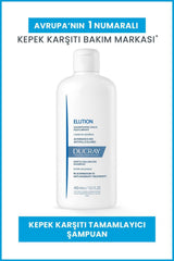 Champú suave equilibrante Ducray Elution 400 ML - Suave, equilibrante y calmante para cueros cabelludos sensibles