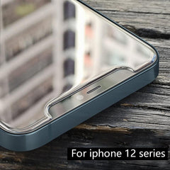 2 pièces Verre à grand arc pour iPhone 5S 12 Pro Max Mini 7 8 Plus SE 2022, protecteur d’écran avec revêtement oléophobe premium, verre trempé, installation facile, compatible avec les coques