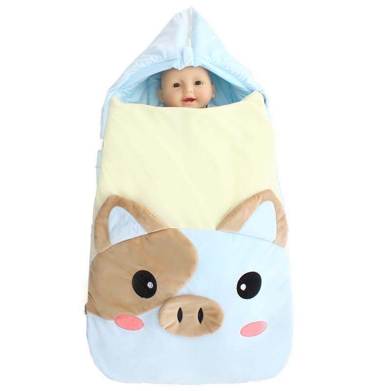 Saco de dormir para recién nacido, manta envolvente para cochecito, manta cálida para bebé, saco de dormir tipo sobre