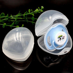 Étui portable pour sucette de bébé et nouveau-né, boîte de rangement avec protège-tétine