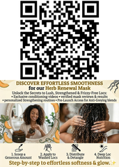 Hair Mask Rosemary Tea Tree - Deep Repair | H.E.A.L HAir_mask_finished_qr_code H.E.A.L Hair Care