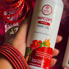 Impcops huile capillaire aux plantes