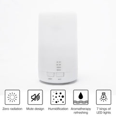 Mini Air Ultrasonic Humidifier USB Charging 5 Color Led Night Light Aromatherapy Essential Oil Aroma Diffuser For Home Car Office