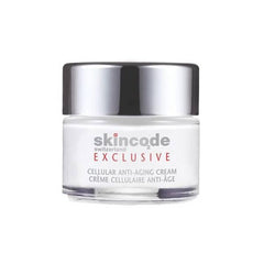 Crème anti-âge cellulaire Skincode - 50ml, crème visage hydratante anti-rides pour peaux matures