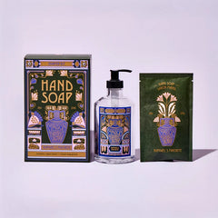 Kit de démarrage de savon pour les mains Maison Mascarell, distributeur et recharge de savon - Contenant imparfait