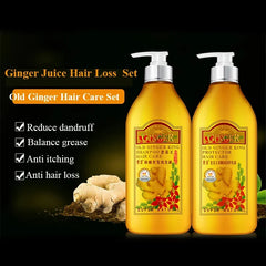 Ginger Root Nourishing Shampoo & Conditioner Set
