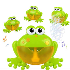 Jouets de bain pour bébé, machine à bulles en forme de crabes et de grenouille, jouet musical de bain pour enfants, générateur automatique de bulles pour baignoire