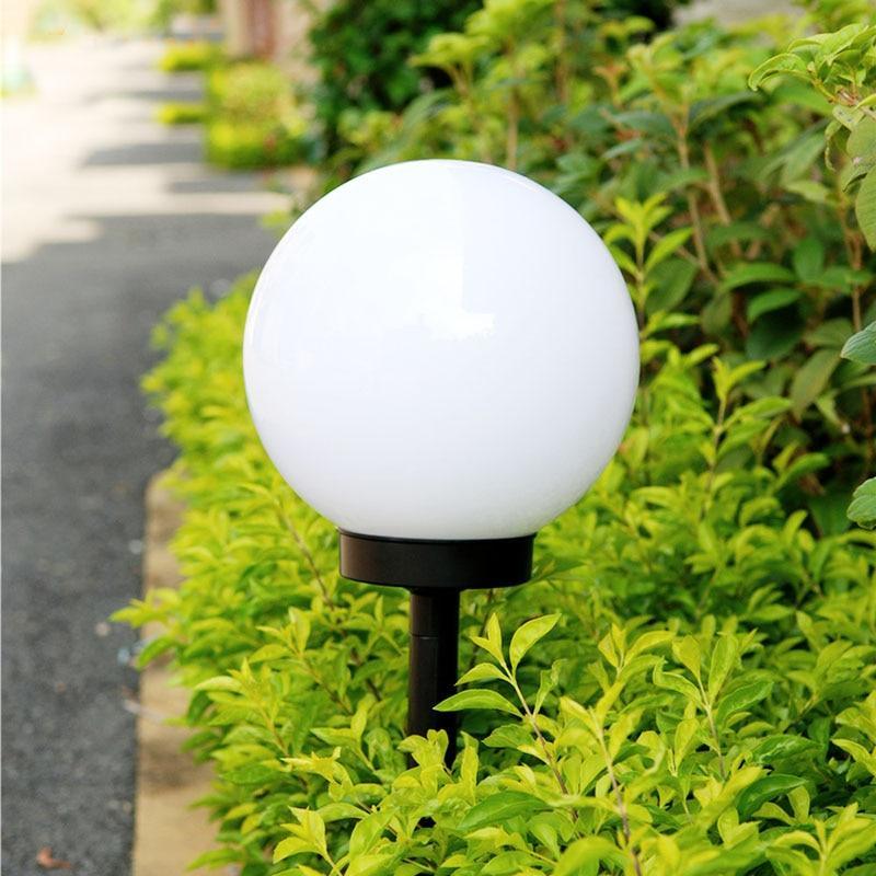 Dekorative Mondkugel-LED-wasserdichte Lampe für Garten und Hofweg, moderne Gartenlampe