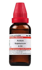 Dilución de Acidum Sulphuricum de Dr. Willmar Schwabe India