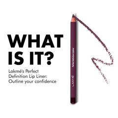 Crayon contour des lèvres Lakme Perfect Definition - Go Grape